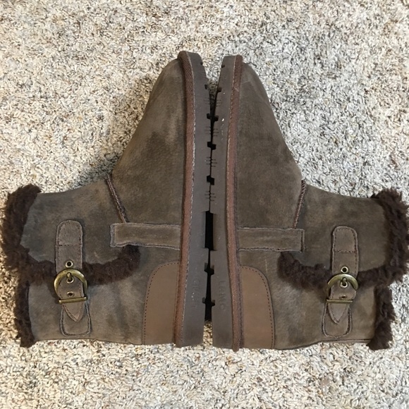 Lamo Brown Suede Winter Boots - Picture 4 of 9